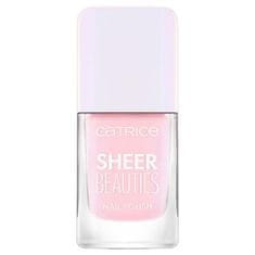 Catrice Sheer Beauties Nail Polish lak za nohte s prosojnim učinkom 10.5 ml Odtenek 040 fluffy cotton candy