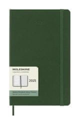 Moleskine Načrtovalni zvezek 2025 zelena L, trda