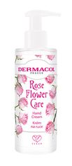 Krema za roke s črpalko Rose Flower Care (krema za roke) 150 ml