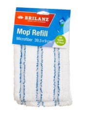 Zamenjava za mop 39,5x9cm iz mikrovlaken MO/White