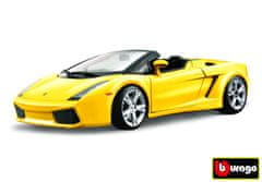 BBurago Lamborghini Gallardo Spyder kovinsko rumena 1:18