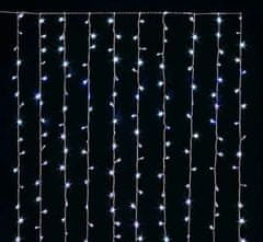 Multistore.si Novoletne lučke zavesa 300 LED, bela