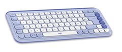 Logitech POP Icon Combo komplet tipkovnice in miške, Bluetooth, vijolični (920-013078)