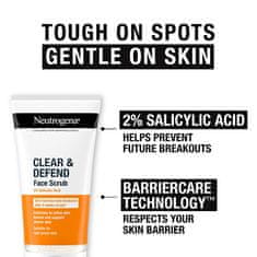 Clear & Defend Smoothing Scrub (piling za obraz) 150 ml