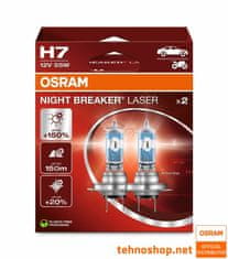 Osram ŽARNICA HALOGEN H7 NIGHT BREAKER LASER 64210NL-2HB 12V 55W PX26d 2HB