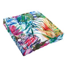 DKD Home Decor Blazina DKD Home Decor 8424001666423 Ocean Poliester Aluminij Pisana Tropical Rastlinski list (43 x 43 x 7 cm)