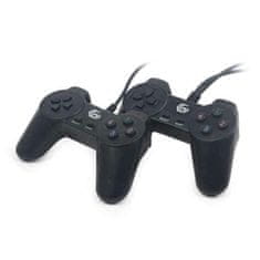 Gembird Igralna Konzola GEMBIRD USB GAMEPAD Črna