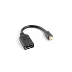 Lanberg Kabel Mini DisplayPort v DisplayPort Lanberg AD-0003-BK Črna 10 cm