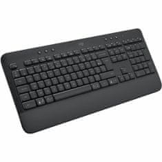 Logitech Tipkovnica Logitech Signature K650 AZERTY Francoski Temno siva Siva