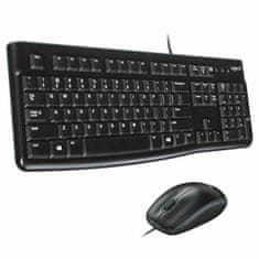 Logitech Tipkovnica Logitech Desktop MK120 QWERTY Črna portugalsko