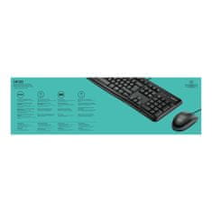 Logitech Tipkovnica Logitech Desktop MK120 QWERTY Črna portugalsko