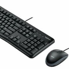 Logitech Tipkovnica Logitech Desktop MK120 QWERTY Črna portugalsko