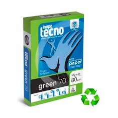 Engel Papir za tiskanje Engel green 70 500 Listi Bela Zelena A4