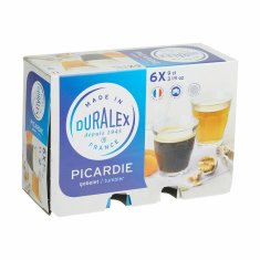 Duralex Set očal Duralex Picardie Ø 6,5 x 6,7 cm 90 ml (6 kosov)