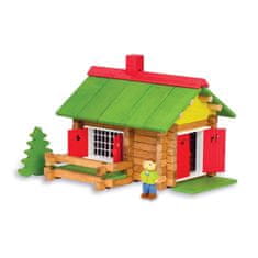 Jeujura Super junaki Jeujura My Wooden Chalet 100 Kosi Playset