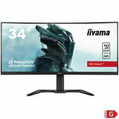 iiyama Monitor Iiyama GB3467WQSU-B5 34" LED VA Flicker free 165 Hz 50-60 Hz