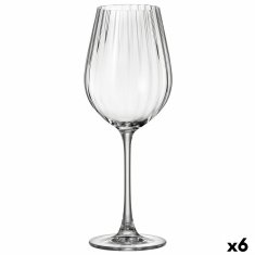 Bohemia Crystal Vinski kozarec Bohemia Crystal Optic Prozorno 6 kosov 500 ml