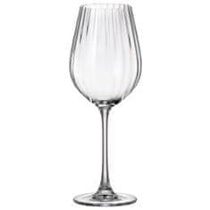 Bohemia Crystal Vinski kozarec Bohemia Crystal Optic Prozorno 6 kosov 500 ml