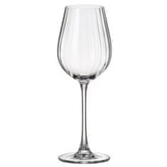 Bohemia Crystal Vinski kozarec Bohemia Crystal Optic Prozorno 400 ml 6 kosov