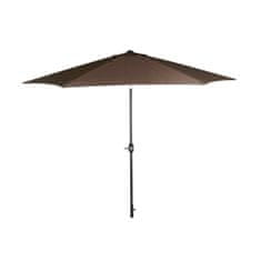 DKD Home Decor Umbrelă de soare DKD Home Decor Črna Rjava Jeklo 300 x 300 x 250 cm