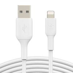 Belkin Kabel iz USB v Lightning Belkin CAA001BT2MWH 2 m Bela