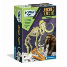 Clementoni Znanstvena igrica Clementoni Archéo Ludic Mammoth Flourescenten