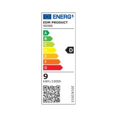 Edm LED svetilka EDM Linealno R7s 9 W 1100 Lm 4000 K D Ø 1,5 x 11,8 cm