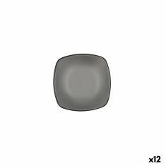 Bidasoa Skleda za Prigrizke Bidasoa Gio Siva Plastika 13 x 13 cm 12 kosov