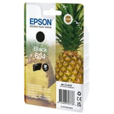 Epson Katuša s Črnilom Izvirna Epson 604 Črna