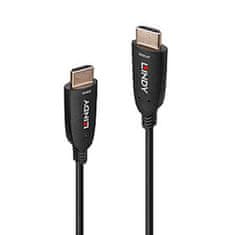 Lindy HDMI kabel LINDY OPTIC HYBRID 10 m Črna