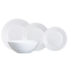 Luminarc Set Posode Luminarc Harena Bela Steklo 19 Kosi