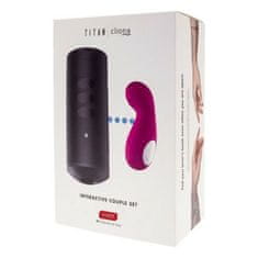 KIIROO Vibrator Titan & Cliona Kiiroo Črn/Roza