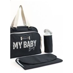 Baby On Board Previjalna torba Baby on Board Simply Babybag Črna