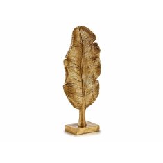 Gift Decor Okrasna Figura Rastlinski list Zlat 8 x 43,5 x 17 cm (6 kosov)