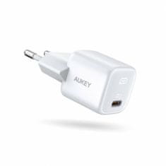 Aukey Stenski Polnilec Aukey Omnia Mini Bela 20 W