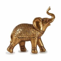 Gift Decor Okrasna Figura Slon Zlat 27,5 x 27 x 11 cm (4 kosov)