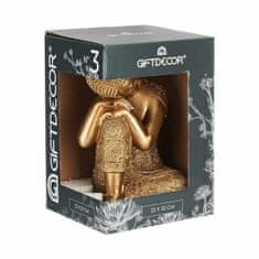 Gift Decor Okrasna Figura Buda Sede Zlat 20 x 30 x 20 cm (4 kosov)