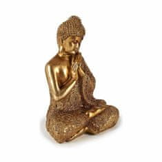 Gift Decor Okrasna Figura Buda Sede Zlat 17 x 33 x 23 cm (4 kosov)