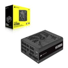 Corsair Napajalnik Corsair HX1000i Modularno 1000 W 150 W 80 PLUS Platinum 80 PLUS Titanium