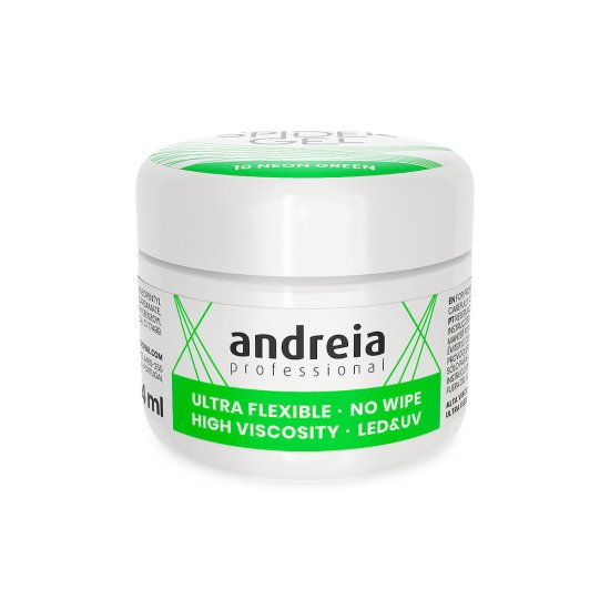 Andreia Gel lak za nohte Andreia Gel Spider 4 ml Neon Zelena