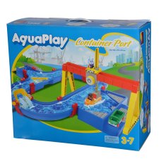 AquaPlay Dirkalna steza AquaPlay Port a Container + 3 let vodni