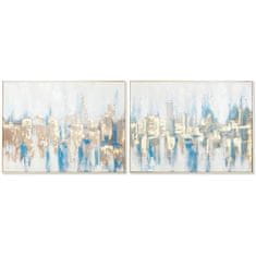 DKD Home Decor Slika DKD Home Decor New York Loft 80 x 3,5 x 60 cm (2 kosov)