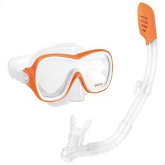 Intex Potapljaška Očala s Cevko Intex Wave Rider Oranžna