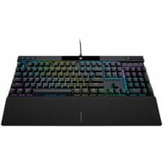 Corsair Bluetooth Tipkovnica s Stojalom za Tablični Računalnik Corsair K70 RGB PRO Črna Francoski AZERTY