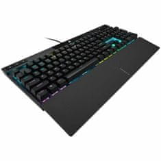 Corsair Bluetooth Tipkovnica s Stojalom za Tablični Računalnik Corsair K70 RGB PRO Črna Francoski AZERTY