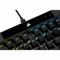 Corsair Bluetooth Tipkovnica s Stojalom za Tablični Računalnik Corsair K70 RGB PRO Črna Francoski AZERTY