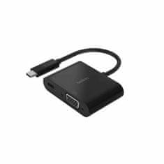 Belkin Adapter USB C v VGA Belkin AVC001BTBK Črna