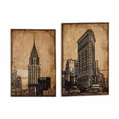 Gift Decor Platno New York 90 x 3 x 60 cm (4 kosov)