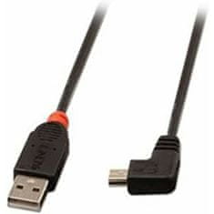 Lindy Kabel USB 2.0 A v Mini USB B LINDY 31972 2 m Črna