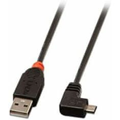 Lindy Kabel USB 2.0 A v Micro USB B LINDY 31975 50 cm Črna